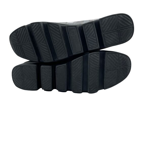 L'Amour Des Pieds Gray Silver Camo Hadirat Bootie Jeans Style Size 9.5M - Picture 8 of 12